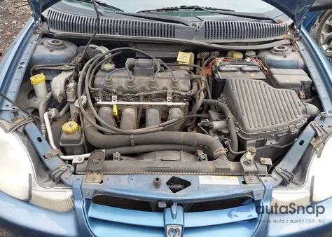 2002 Dodge Neon Sxt z USA, uszkodzony, nr VIN 1B3ES56C62D660412